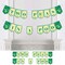 Big Dot of Happiness Double the Fun - Twins Two Peas in a Pod - Baby Shower Bunting Banner - Party Decorations - Two Peas in A Pod